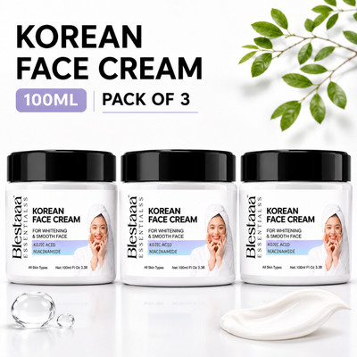 blestaaa essentialss KOREAN FACE BRIGTNIG CREAM FOR MEN AND WOMEN(300 g)