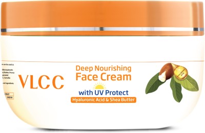 VLCC UV Protect Face Cream | Hyaluronic Acid & Shea Butter(200 g)