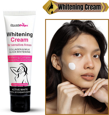 smartdrops Face & Body Whitening Cream | Moisturizer Fairness Body And For All Skin Types(60 g)