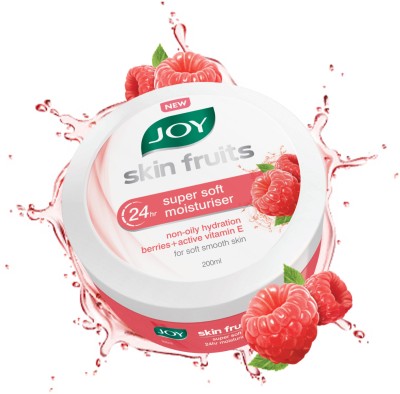 Joy Skin Fruits Super Soft Moisturizer (Berries + Active Vitamin E)(200 ml)