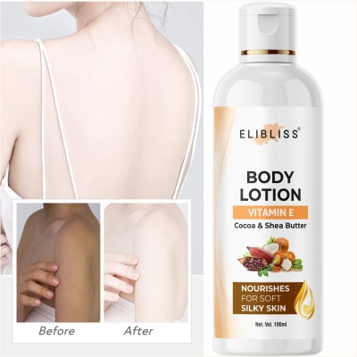ELIBLISS Body Lotion Nourishing Body Milk with Almond Oil & Vitamin E(100 ml)