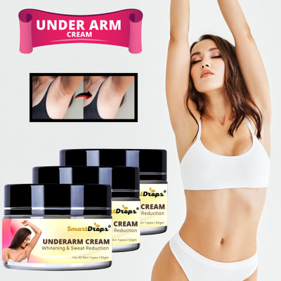 smartdrops Advanced Lacto Dark Underarm Whitening Cream(150 g)