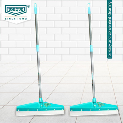 UNIQUE Premium Mr.clean floor wiper for home cleaning (16x42in) metal rod|EVA blade (2) Floor Wiper(Multicolor 1 m)