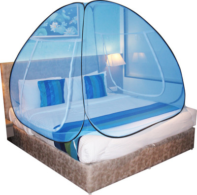 SIFRA Polyester Adults Washable Blue_MS_121 Mosquito Net(Blue, Tent)