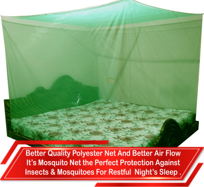 Mehon Craft Polyester Adults Washable MP MOS NEW TENTDimonddgreen6*7 Mosquito Net(Green, Tent)