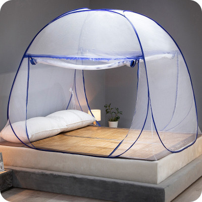 SIFRA Polyester Adults Washable Blue_MS_121 Mosquito Net(Blue, Tent)