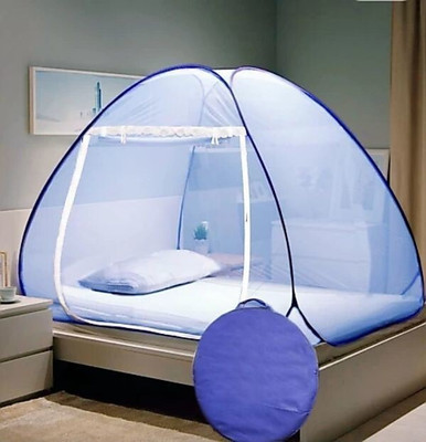 SIFRA Polyester Adults Washable Blue_MS_121 Mosquito Net(Blue, Tent)