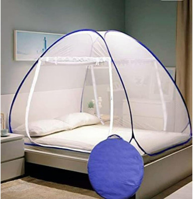 SIFRA Polyester Adults Washable Blue_MS_121 Mosquito Net(Blue, Tent)