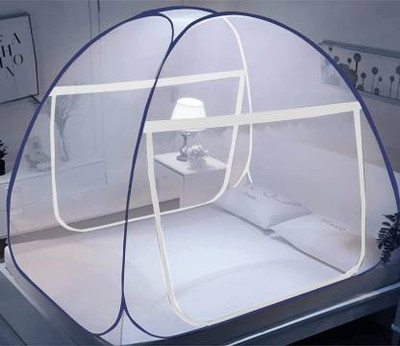 SIFRA Polyester Adults Washable Blue_MS_121 Mosquito Net(Blue, Tent)