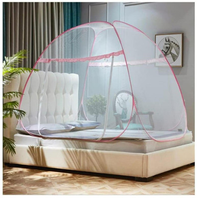 Hitech Polyester Adults Washable SIF_MQ_17 Mosquito Net(Blue, Tent)