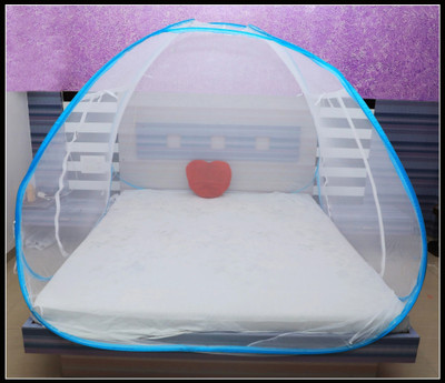 BELSODINE Polyester Adults Washable NEWMOSQUITO NETN149 H149 Mosquito Net(White, Blue, Tent)