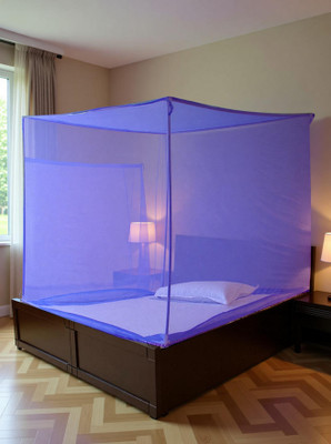 Yaanthiv's HDPE - High Density Poly Ethylene Adults Mosquito Net(Violet)
