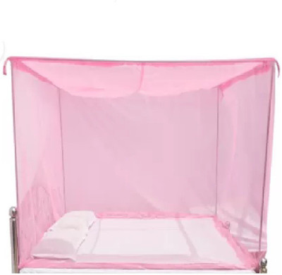 Yaanthiv's HDPE - High Density Poly Ethylene Adults Mosquito Net(Pink)