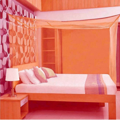Mehon Craft Polyester Adults Washable MP MOS NEW TENTMNTGYY2WHEYNYEZ4 Mosquito Net(Orange, Tent)