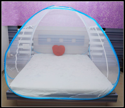 SIFRA Polyester Adults Washable Blue_MS_121 Mosquito Net(Blue, Tent)