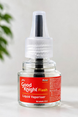 Good Knight Liquid vaporiser pack of -1 Mosquito Vaporiser Refill(45 ml)