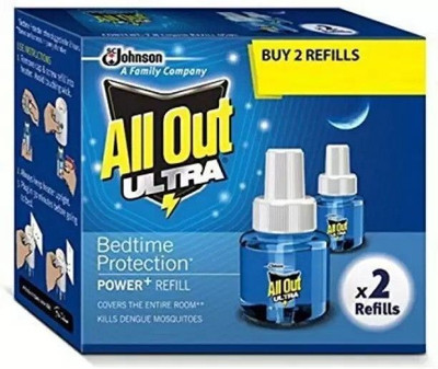All Out Ultra Mosquito Vaporiser Refill Mosquito Vaporiser Refill(2 x 45 ml)