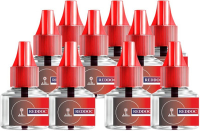 reddoc REDDOC_Extra Power pack of 10 with machine Mosquito Vaporiser Refill(10 x 45 ml)