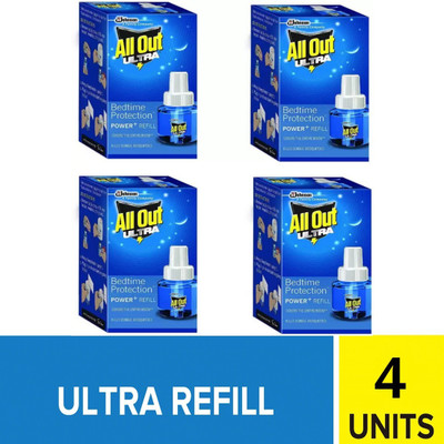 All Out 1 Mosquito Vaporiser Refill(4 x 45 ml)