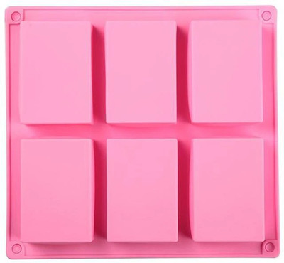 DHIYONIX Silicone Cupcake/Muffin Mould 6(Pack of 1)