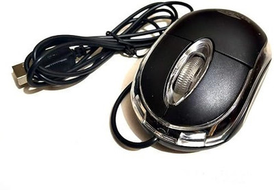 BSVR Stylish USB Wired Gaming Mouse With Lights for Computer _095 Wired Ambidextrous Optical  Gaming Mouse(USB 2.0, Black)