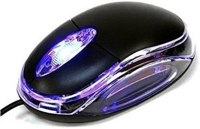 BSVR Stylish USB Wired Gaming Mouse With Lights for Computer _082 Wired Ambidextrous Optical  Gaming Mouse(USB 2.0, Black)