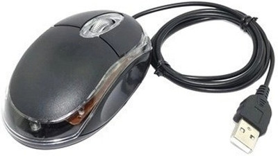 NKL Stylish USB Wired Gaming Mouse With Lights for Computer _75 Wired Ambidextrous Optical  Gaming Mouse(USB 2.0, Black)