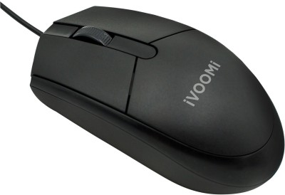 iVoomi PRIDE USB Wired Optical Mouse(USB 2.0, Black)