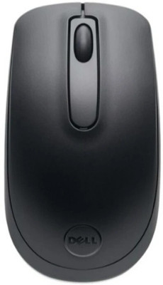 DELL WM118 Wireless Ambidextrous Optical Mouse 1000DPI, with USB Nano Receiver, Optical Tracking, Plug and Play(2.4GHz Wireless, Black)