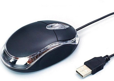 NKL Stylish USB Wired Gaming Mouse With Lights for Computer _01 Wired Ambidextrous Optical  Gaming Mouse(USB 2.0, Black)