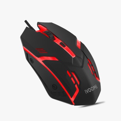 iVoomi ROBOT GAMING WIRED MOUSE Wired Optical  Gaming Mouse(USB 2.0, Black)