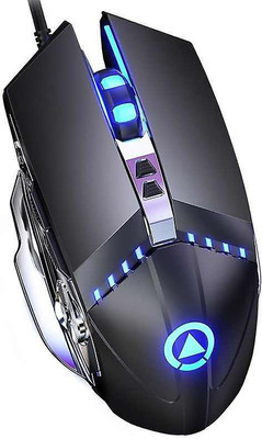 FKU G3 Pro Gaming Mouse, Wired USB 2.0 Optical 3200 DPI LED Backlight 6 Button Wired Optical  Gaming Mouse(USB 2.0, BLACK)