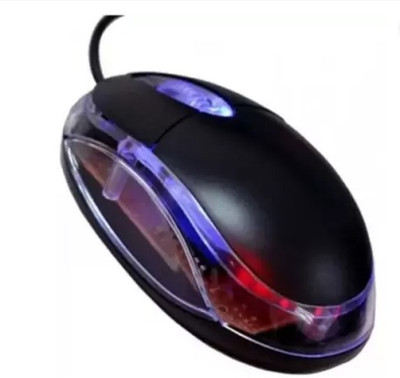 BSVR Stylish USB Wired Gaming Mouse With Lights for Computer _012 Wired Ambidextrous Optical  Gaming Mouse(USB 2.0, Black)