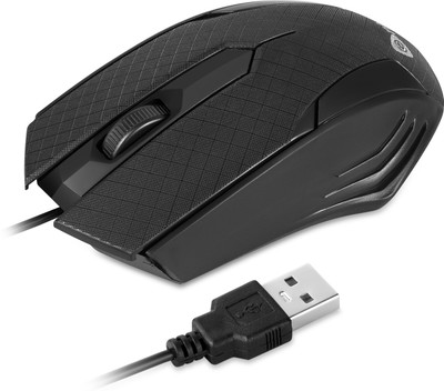 Enter CURSOR Wired Ambidextrous Optical Mouse(USB 2.0, USB 3.0, Black)