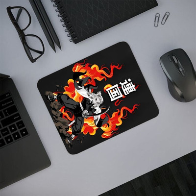 URBAN ACROSS Kyojuro Rengoku Non Slip Base Mousepad(Black)