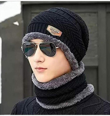 cvamys Solid Men & Women Muffler