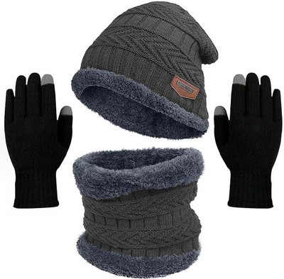 VISHAL_Co Kids Cap(Grey)