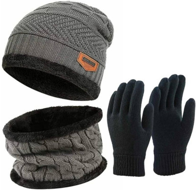 VISHAL_Co Kids Cap(Grey)