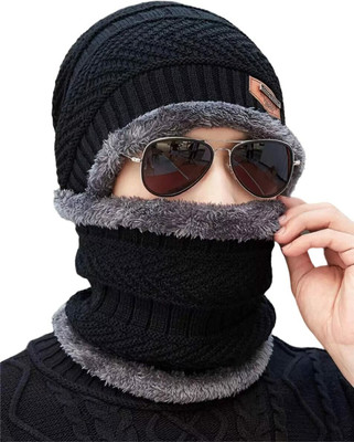 WIDERZONE Solid Men Muffler(Pack of 2)