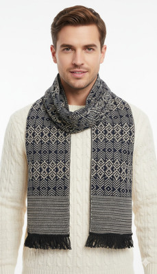 trendbite Self Design Men Muffler