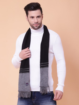 vesture Solid, Striped, Self Design Men Muffler