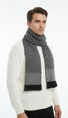 trendbite Self Design Men Muffler