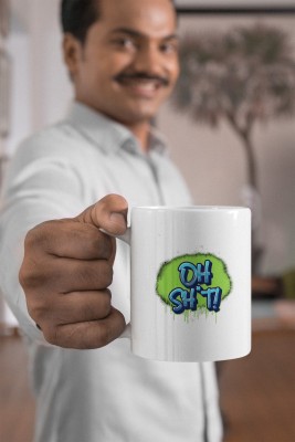 Epic Merch Oh Sh*t Ceramic Coffee Mug(350 ml)