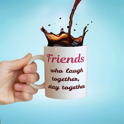 Printhorizon Anime Printed Coffee Ideal for ing and PresentingM_754 Ceramic Coffee Mug(325 ml)