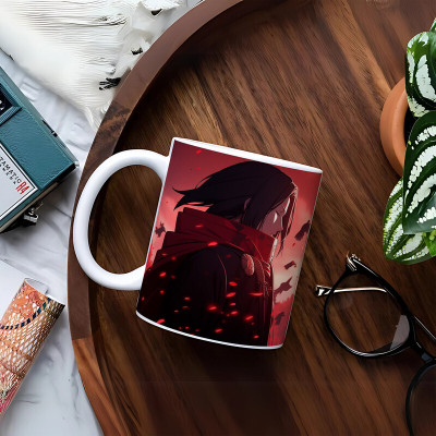 Printhorizon Anime For Girls Boys Brother Sister Microwave Safe White Coffee M_721 Ceramic Coffee Mug(325 ml)