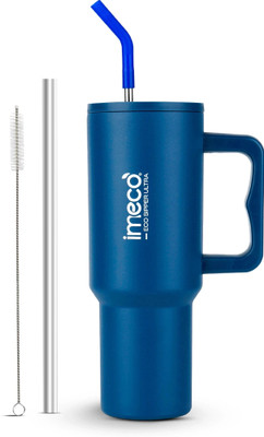 IMECO 1200 ml Steel Sipper(Pack of 1, Blue)