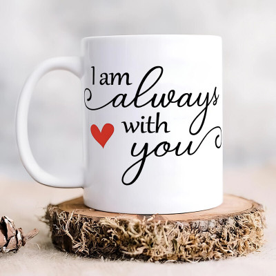 Hunter Studio Love Quote Coffee/Tea/Cup Best Valentine's Day for Wife Husband BoyfM_308 Ceramic Coffee Mug(325 ml)