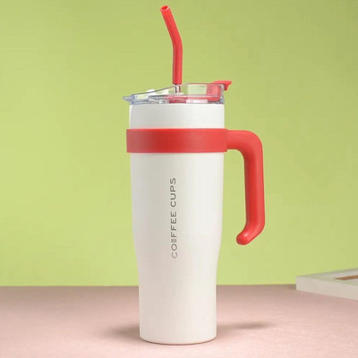 Jovora 1200 ml Plastic Sipper(Pack of 1, Red, White)