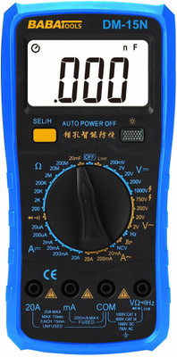 BABATOOLS DM15N Digital Multimeter(Blue 2000 Counts)