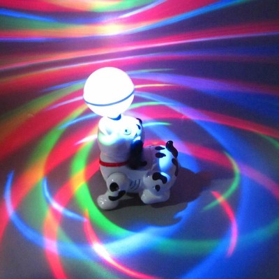 mega star Dancing Dog with Music, Flashing Lights (Battery Included)- Multi Color(Multicolor)